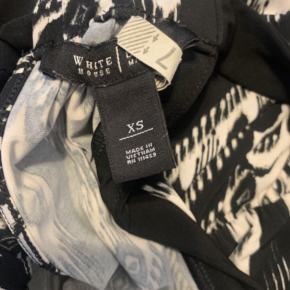 White House Black Market Drop Waist Sleeveless Top With Pockets Women's Size XS - Picture 11 of 12